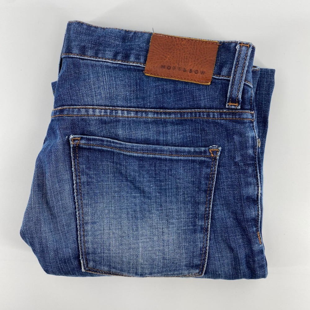 Mott & Bow Skinny Jeans Mens W30 L29 Dark Wash Denim Pants